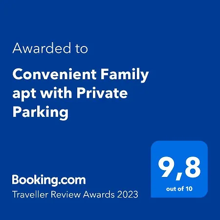 Apartment Convenient Family With Private Parking *